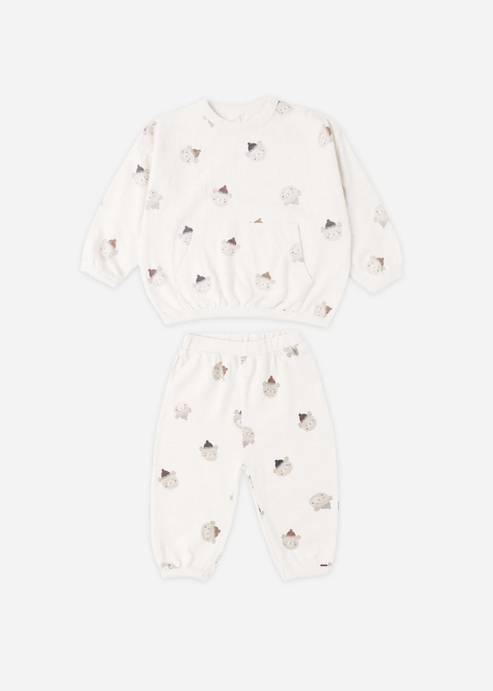 Rylee + Cru LLC RELAXED SET WINTER BEARS
