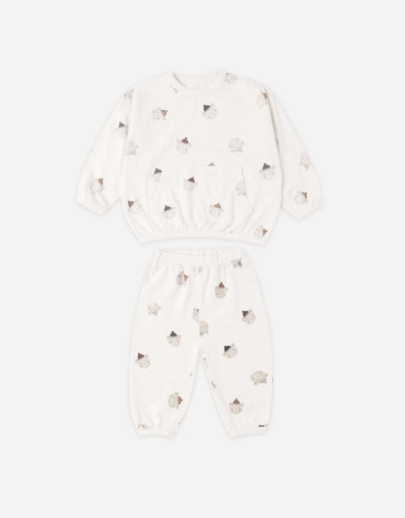 Rylee + Cru LLC RELAXED SET WINTER BEARS