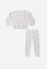 Rylee + Cru LLC SPONGEY KNIT SET STARS FOG
