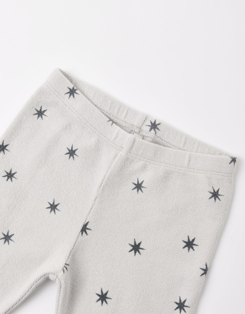 Rylee + Cru LLC SPONGEY KNIT SET STARS FOG