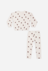 Rylee + Cru LLC SPONGEY KNIT SET PETAL DAISY PETAL