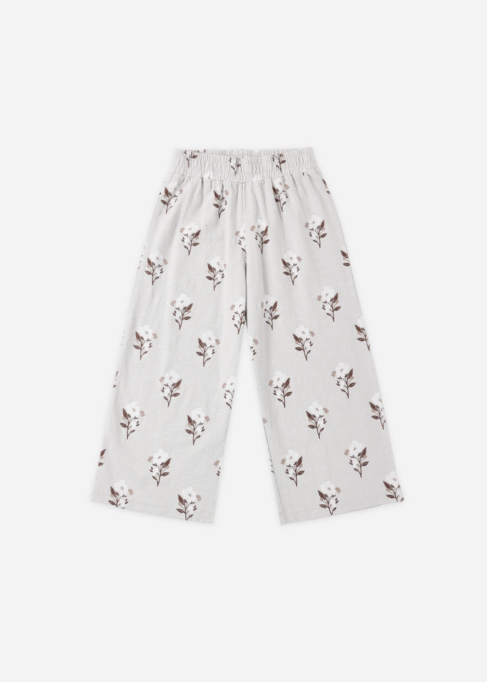 Rylee + Cru LLC WIDE LEG PANT WILDFLOWER FOG
