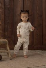 Rylee + Cru LLC LONG SLEEVE TEE + PANT SET SPARROWS NATURAL