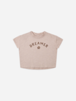 Rylee + Cru LLC BOXY TEE DREAMER ROSEWOOD