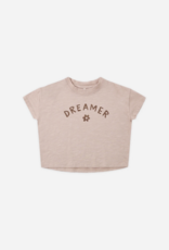 Rylee + Cru LLC BOXY TEE DREAMER ROSEWOOD