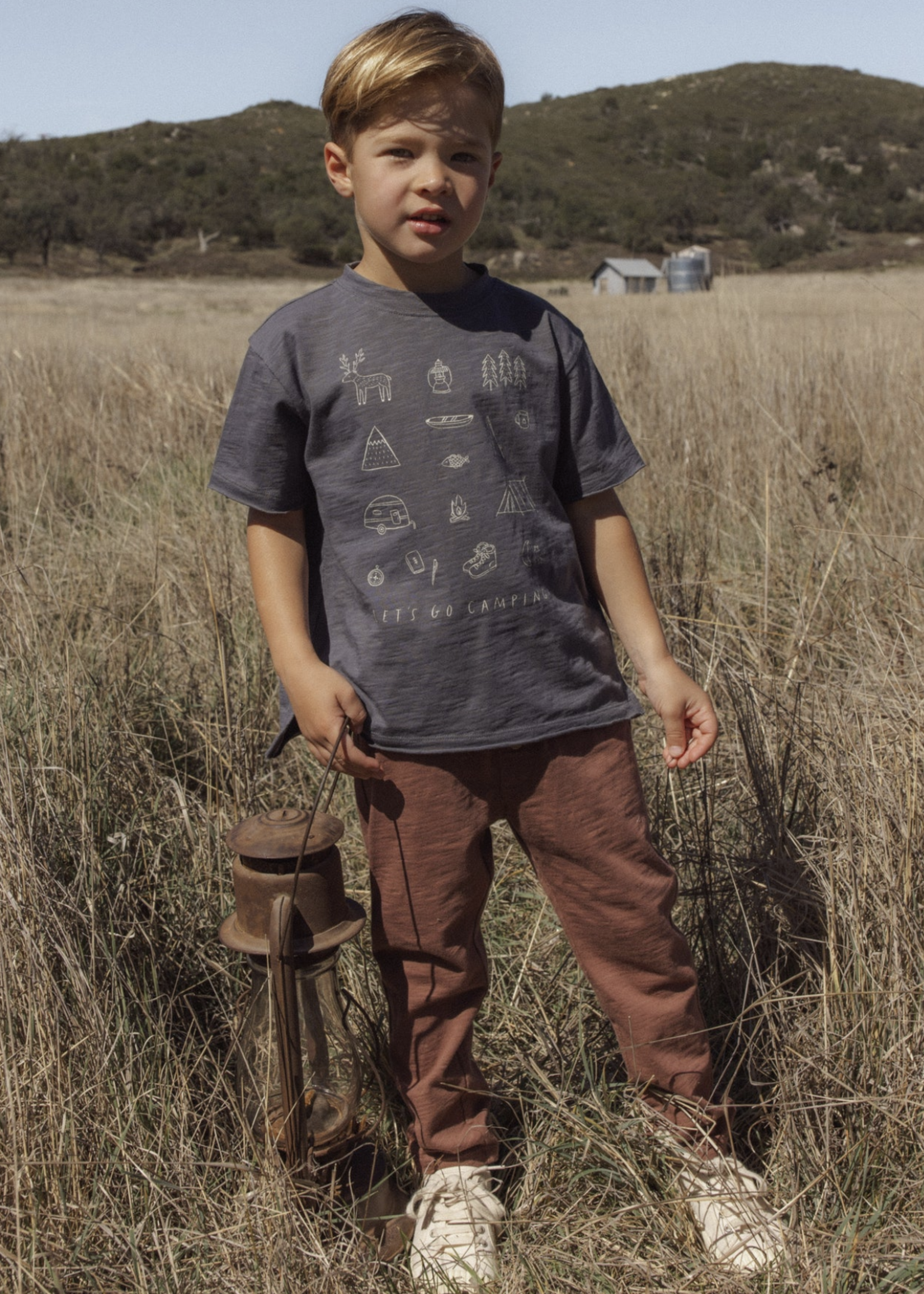 Rylee + Cru LLC CRU PANT MULBERRY