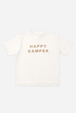 Rylee + Cru LLC RAW EDGE TEE HAPPY CAMPER NATURAL
