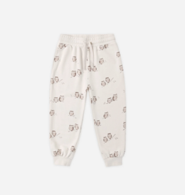 Rylee + Cru LLC JOGGER SWEATPANT OWLS PETAL