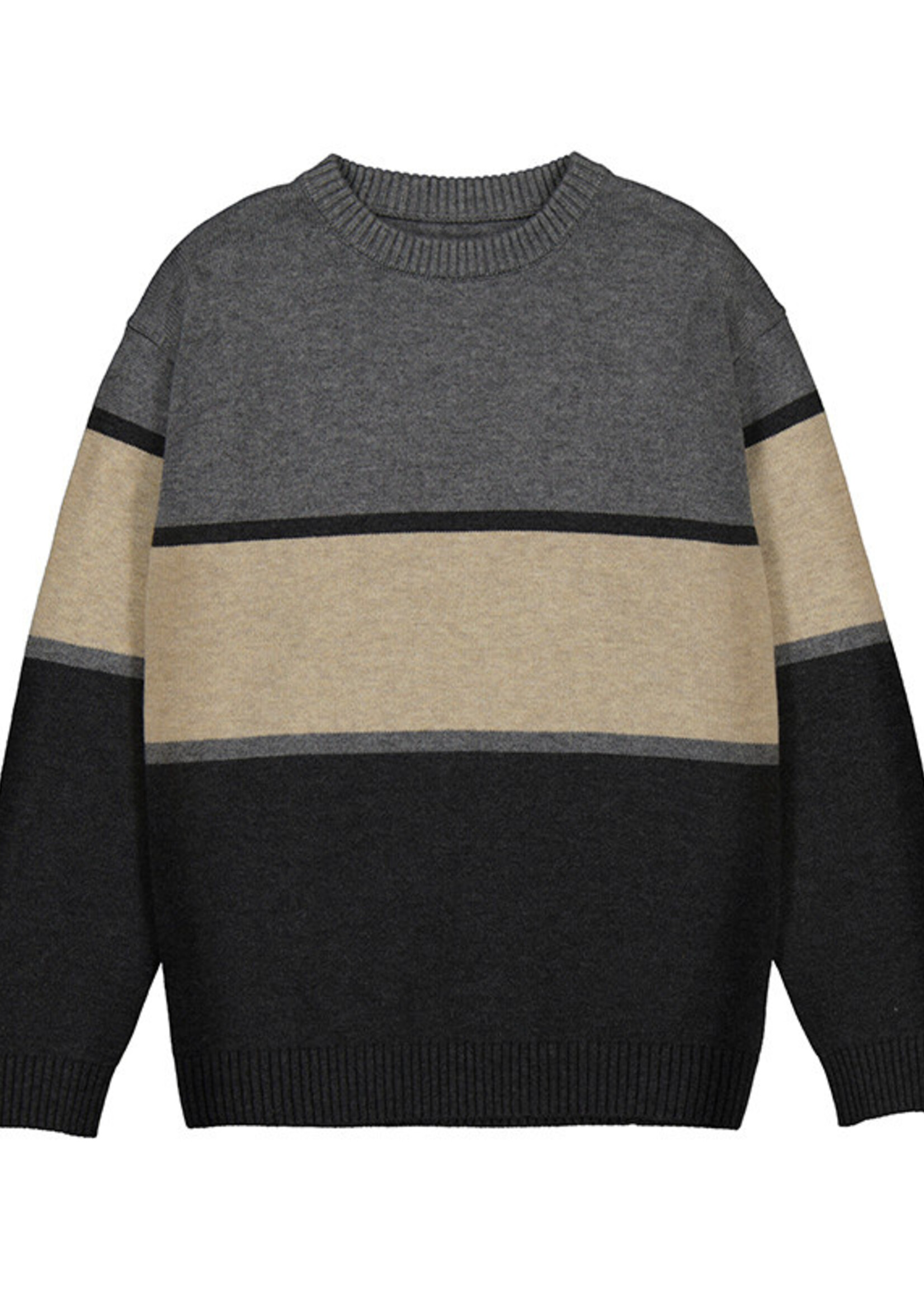 Mayoral Graphite Block Sweater