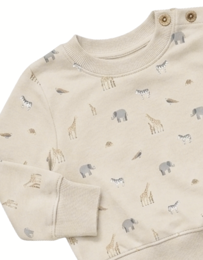 Coop Kids Baby Jax Jogger Set Safari Animals