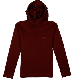 Properly Tied Shoreline Hoodie Maroon
