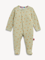 Magnetic Me PUMPKIN PLAID MODAL FOOTIE