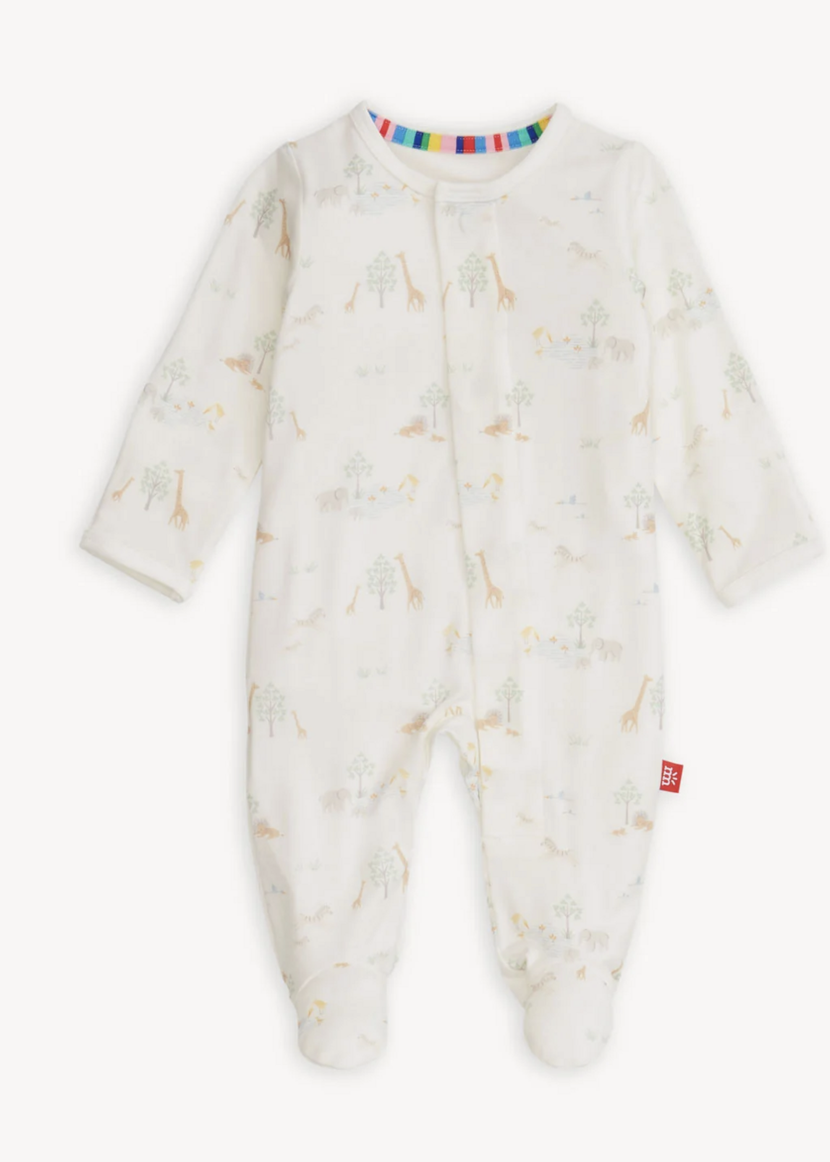 Magnetic Me WHITE SERENE SAFARI FOOTIE