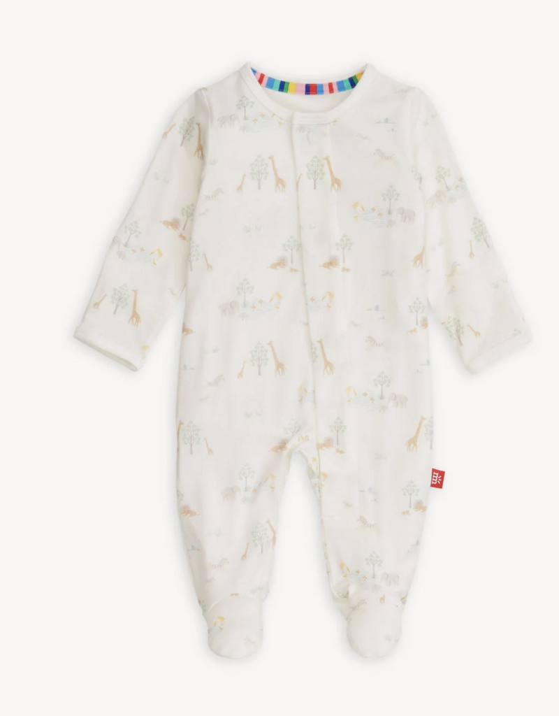Magnetic Me WHITE SERENE SAFARI FOOTIE