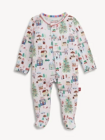 Magnetic Me WINTER VILLAGE MODAL FOOTIE
