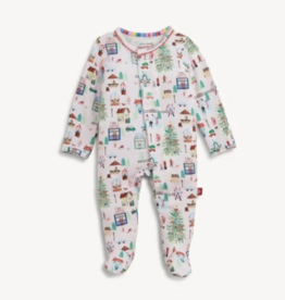 Magnetic Me WINTER VILLAGE MODAL FOOTIE