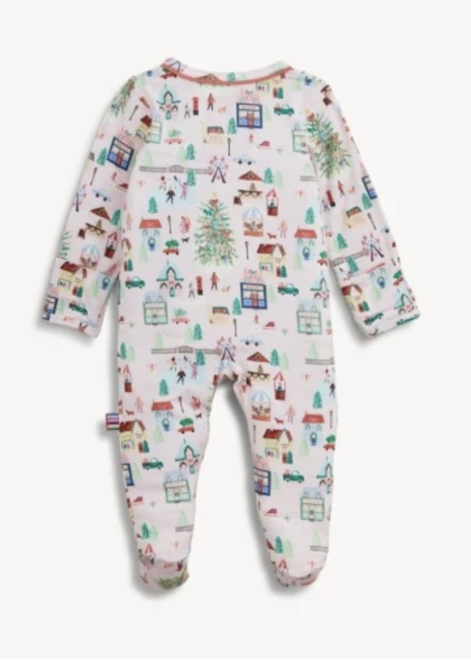 Magnetic Me WINTER VILLAGE MODAL FOOTIE