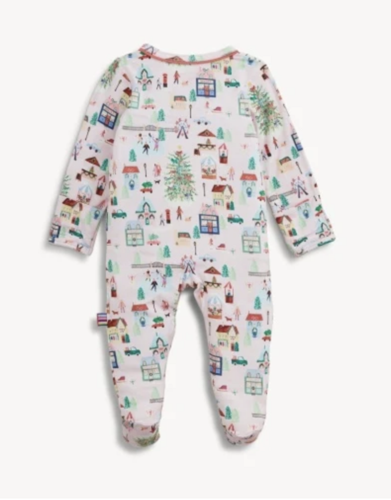 Magnetic Me WINTER VILLAGE MODAL FOOTIE