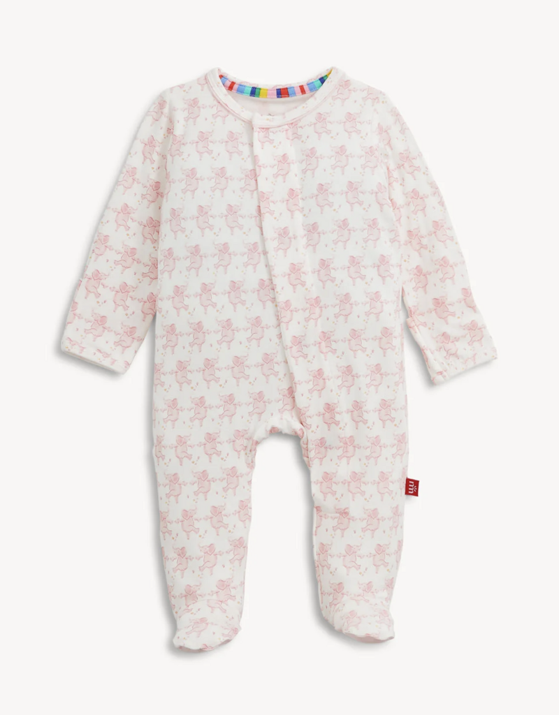 Magnetic Me TRUNKETTES PINK MODAL FOOTIE