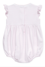 Magnolia Baby Coastal Treasures Smocked Bubble Pink