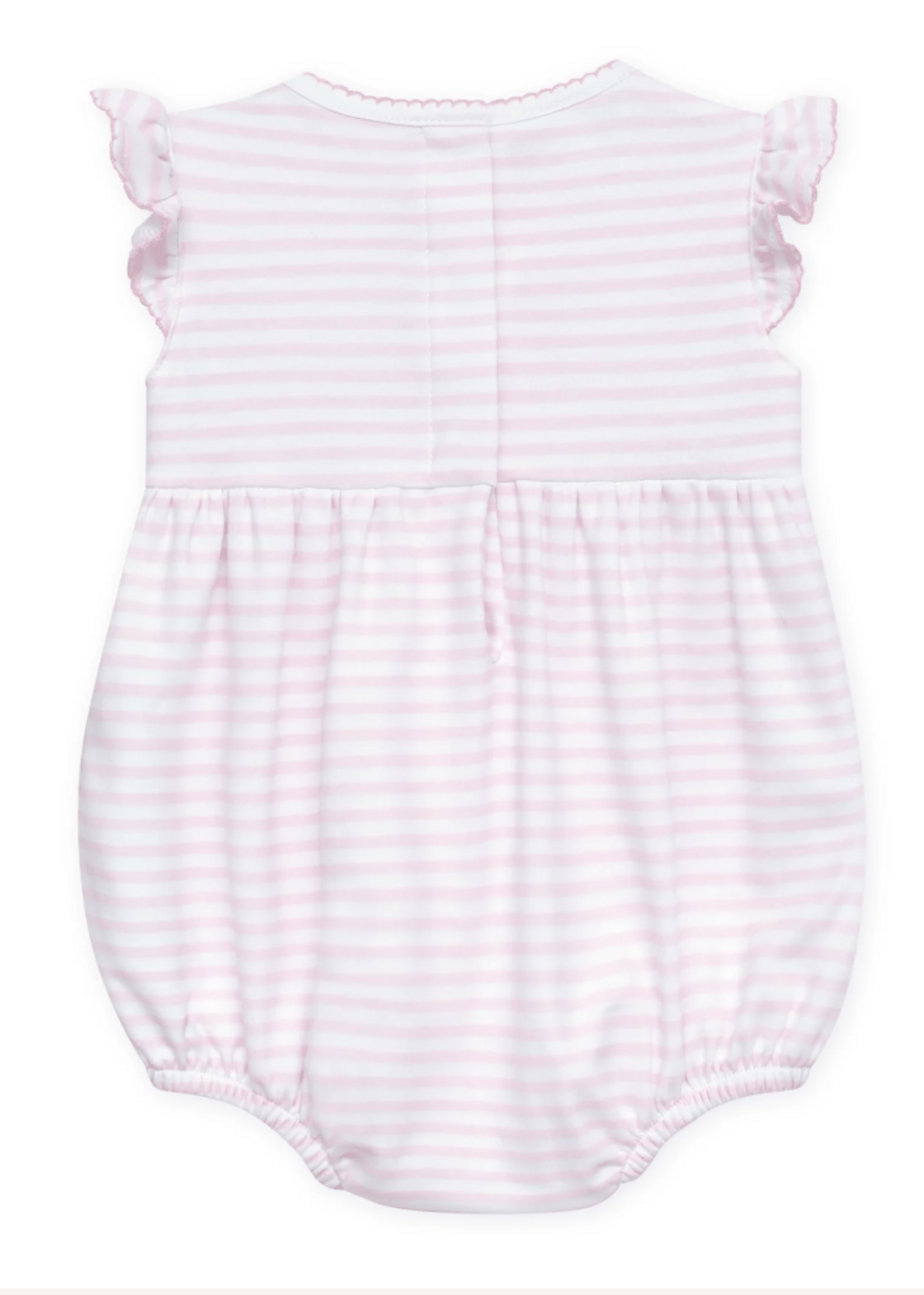 Magnolia Baby Coastal Treasures Smocked Bubble Pink