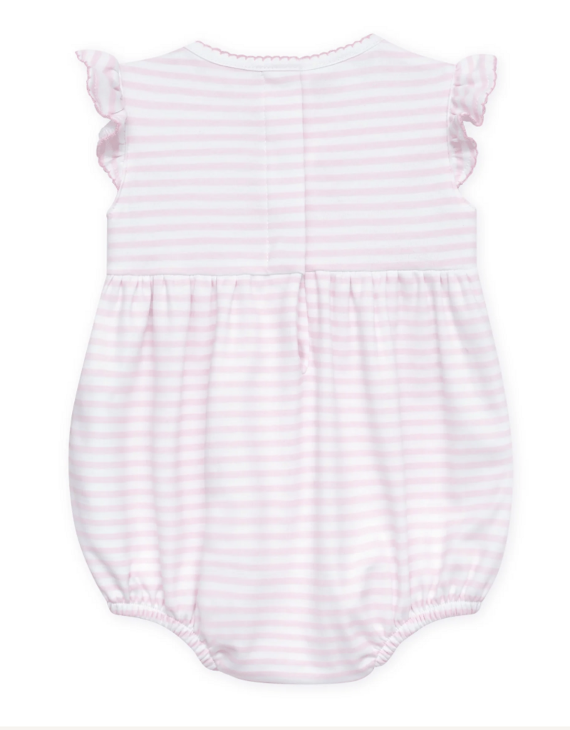 Magnolia Baby Coastal Treasures Smocked Bubble Pink