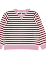 Feather 4 Arrow MYSTIC MAROON SCOUT STRIPE TOP
