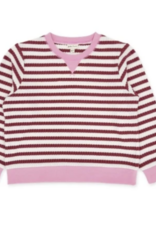 Feather 4 Arrow SCOUT STRIPE TOP MYSTIC MAROON
