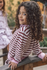 Feather 4 Arrow SCOUT STRIPE TOP MYSTIC MAROON