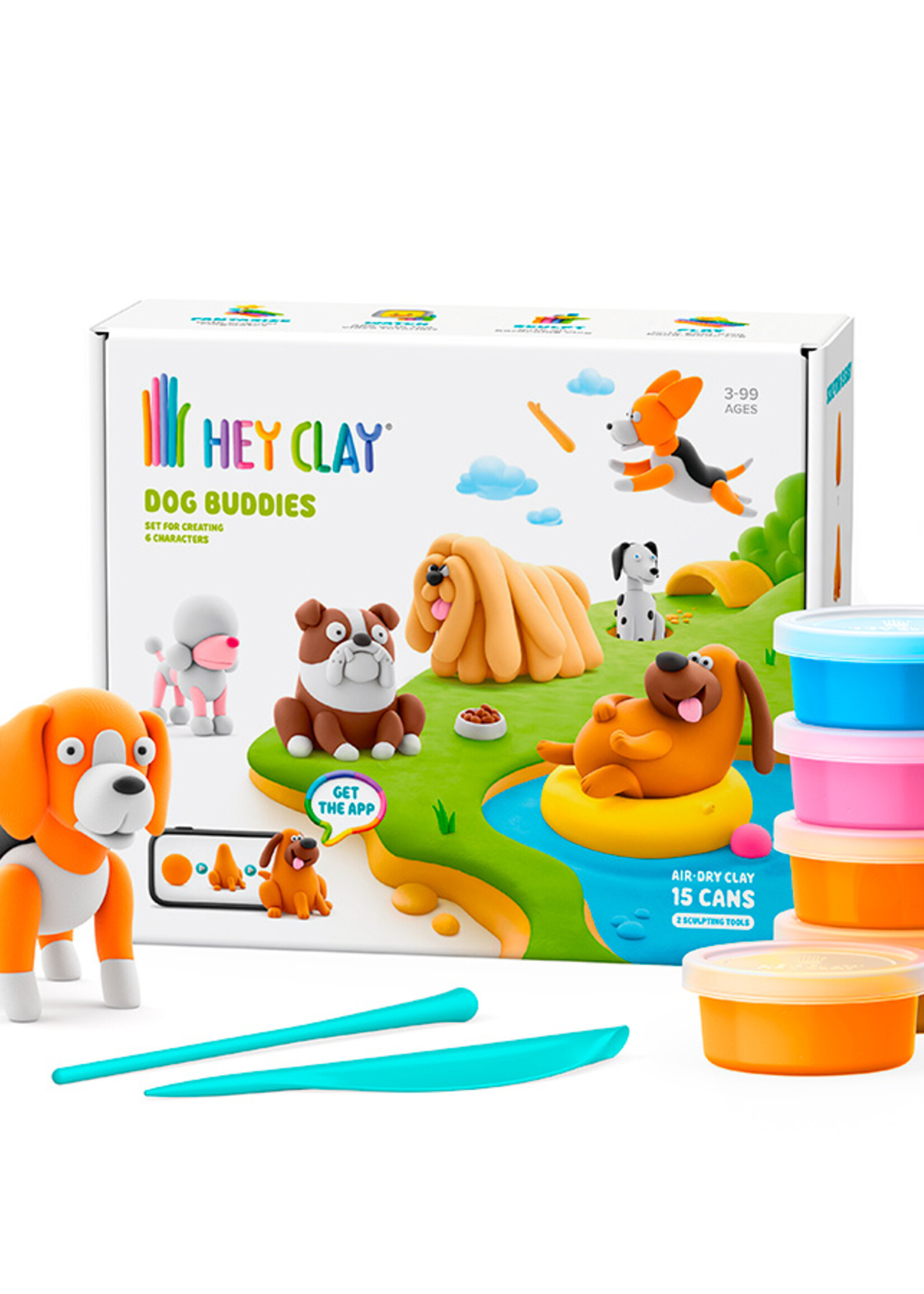 Fat Brain Hey Clay Dog Buddies