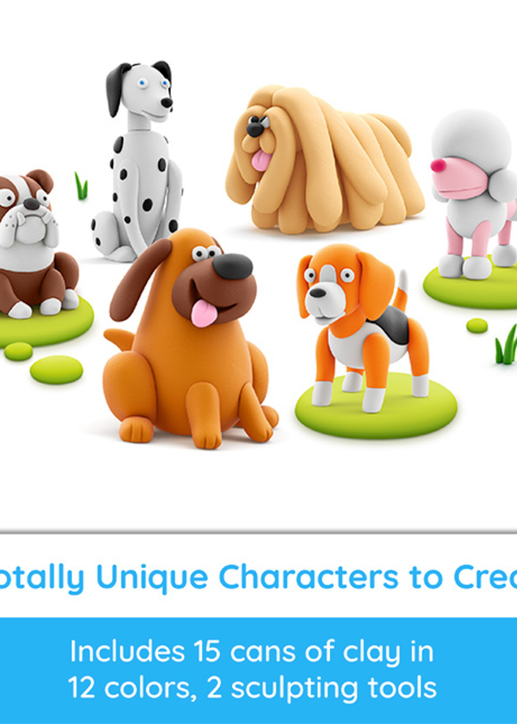 Fat Brain Hey Clay Dog Buddies