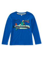 Tea Collection GREEN SUBMARINE GRAPHIC TEE ROYAL