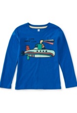 Tea Collection GREEN SUBMARINE GRAPHIC TEE ROYAL