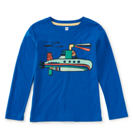 Tea Collection GREEN SUBMARINE GRAPHIC TEE ROYAL