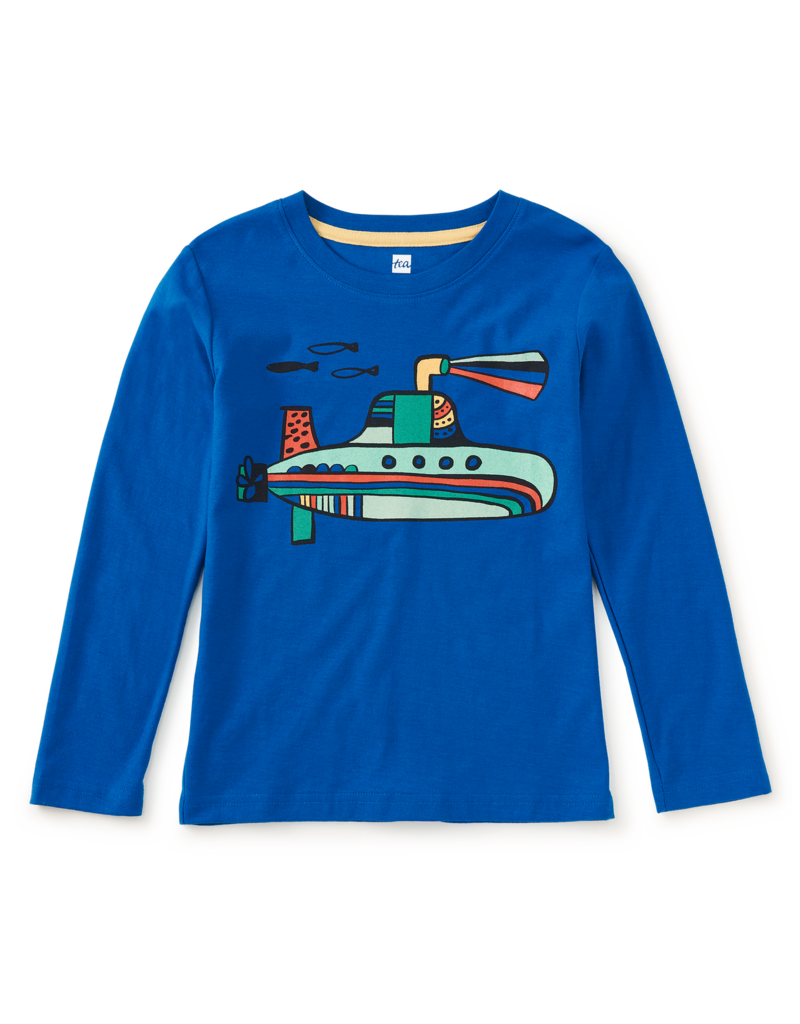 Tea Collection GREEN SUBMARINE GRAPHIC TEE ROYAL