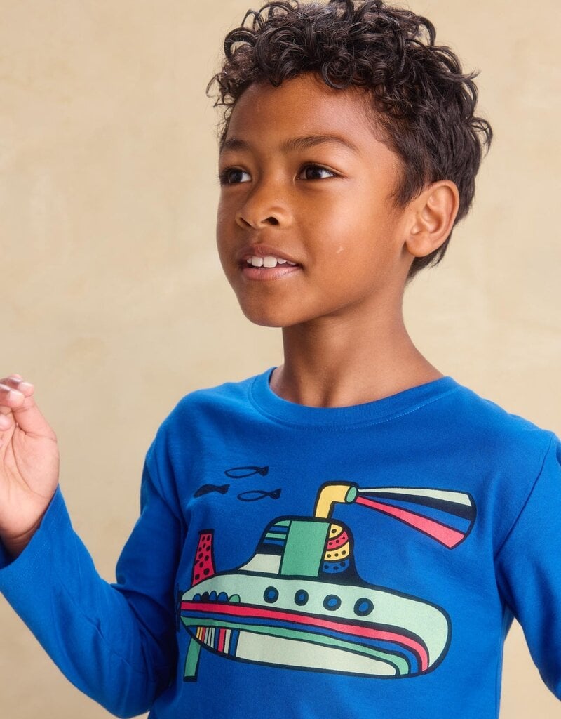 Tea Collection GREEN SUBMARINE GRAPHIC TEE ROYAL