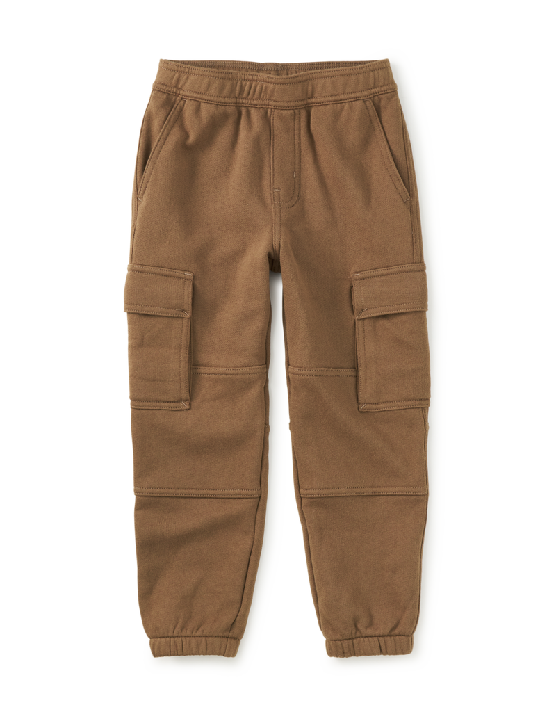 Tea Collection CARGO POCKET JOGGERS MUSHROOM