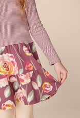 Tea Collection Tiered Skirted Twirl Dress Turkish Rose