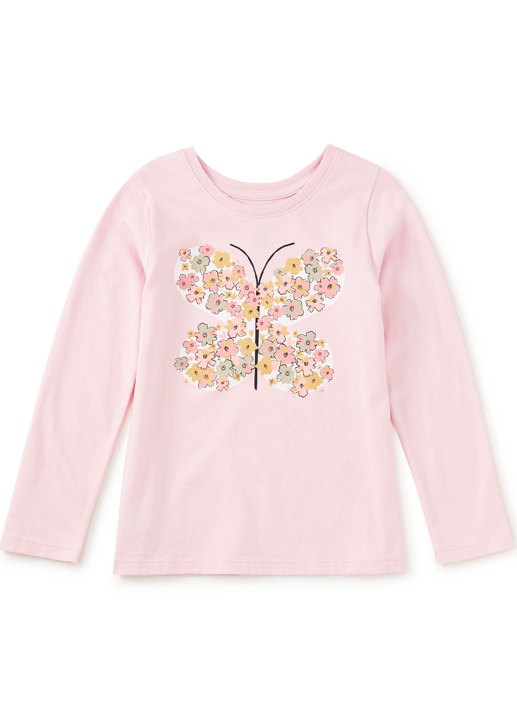 Tea Collection TEA ROSE BUTTERFLY GRAPHIC TEE PINK LADY