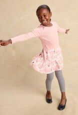 Tea Collection Tiered Skirted Twirl Dress Royal Meadow Unicorns