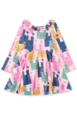 Tea Collection RUFFLE COLLAR BALLET DRESS DOVER CASTLES
