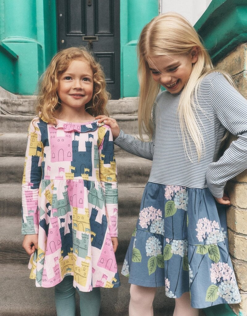 Tea Collection RUFFLE COLLAR BALLET DRESS DOVER CASTLES