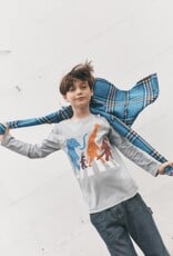 Tea Collection ABBEY ROAD ANIMALS GRAPHIC TEE CEMENT