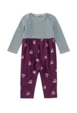 Tea Collection PRINT MIX BABY ROMPER MIDNIGHT POSY