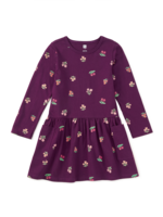 Tea Collection LONG SLEEVE POCKET DRESS MIDNIGHT POSY