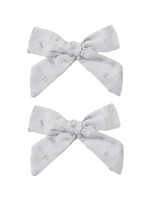 Rylee + Cru LLC BOWS, SET OF 2 DUSTY BLUE