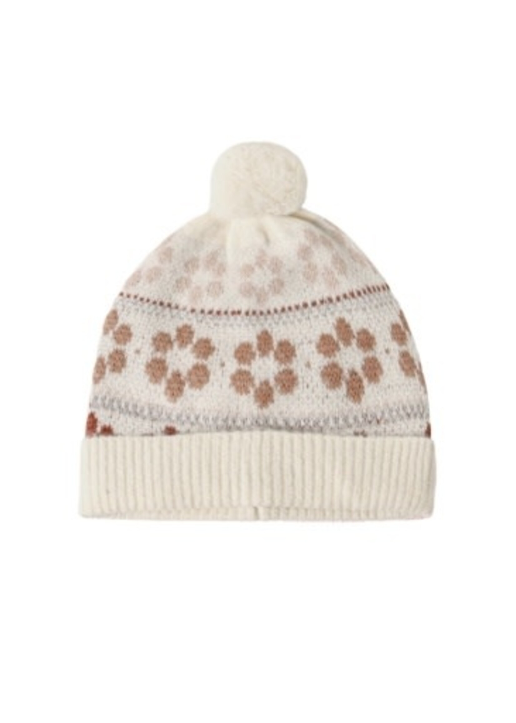 Rylee + Cru LLC BEANIE FLOWER FAIR ISLE