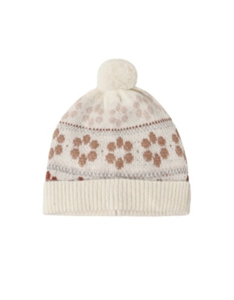 Rylee + Cru LLC BEANIE FLOWER FAIR ISLE