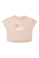 Rylee + Cru LLC BOXY TEE SWAN BLUSH