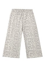 Rylee + Cru LLC WIDE LEG SWEATPANT BLUE LEOPARD NATURAL
